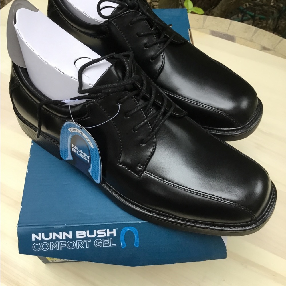 NEW Nunn Bush Comfort Gel Dress Shoes Size 8 1/2.
